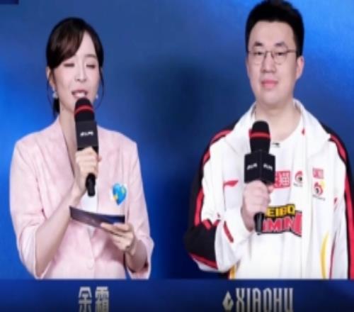 賽前采訪Xiaohu:最近訓練賽狀態不錯,這賽段目標是進MSI