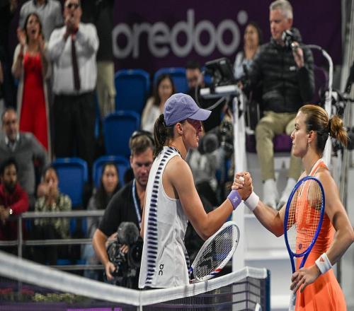 爭議球引發口水戰！斯瓦泰克強調不清楚，薩卡里反駁說能覺察到