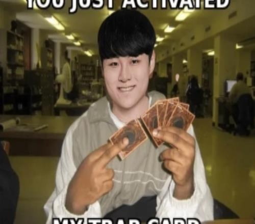 DK分享ShowMaker趣味梗图：你刚刚触发了我的陷阱卡