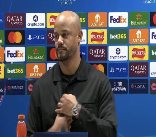 孔帕尼:塔帅说赢了欧洲最强球队没人会在11月自认为是最强