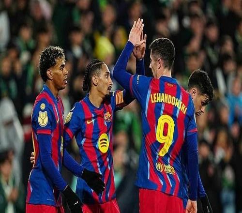 國王杯費蘭亞馬爾建功巴薩20桑坦德競技