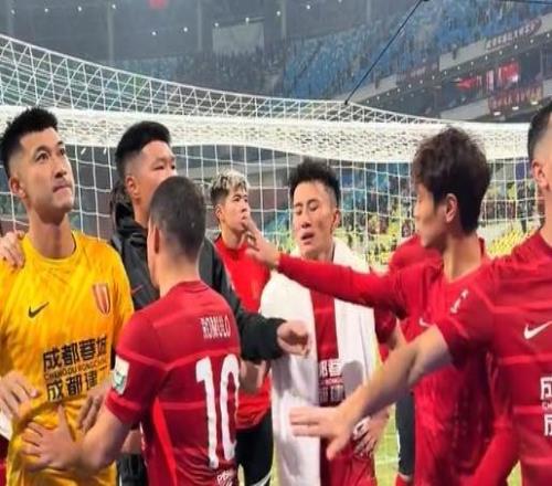 一位成都球迷賽后向全隊喊話：我們球迷和誰有仇，你們就輸誰