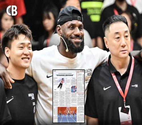 詹姆斯被央視總臺(tái)專訪，在《人民日?qǐng)?bào)》刊文、被路透社報(bào)道！