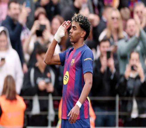 41!亚马尔帽子戏法,2亿超巨破纪录,巴萨吊打黄潜,甩皇马4分