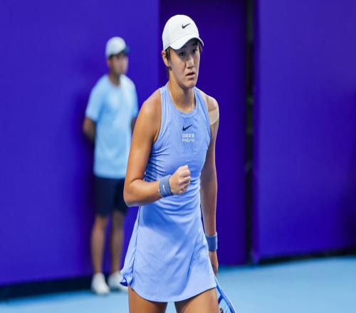 9連勝衝第二冠！中國女網25歲1米82王牌閃耀：生日收大禮轟出60