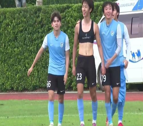 戰(zhàn)勝同城對手大連涵瑀，大連英博U21隊(duì)成功升入下賽季中乙