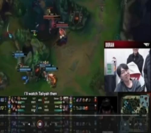 Doran給Faker看自己狼母高光時(shí)刻：李哥鼓掌夸他，開心壞了