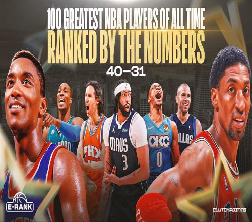 NBA歷史上100位最佳球員排名，根據(jù)新指標(biāo)：4031位
