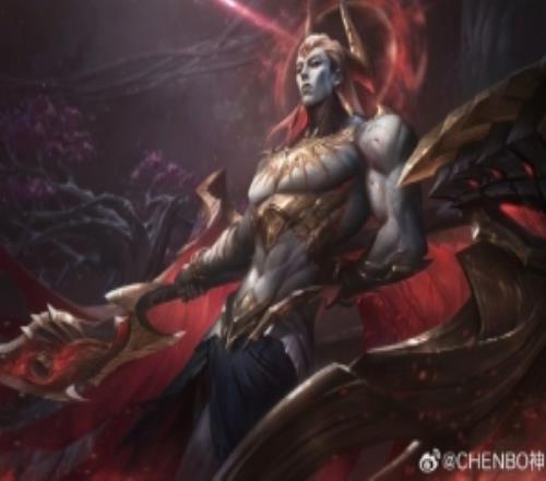 拳头插画师分享亚恒原画:他看到赵信的纯粹成全了他最后的心愿