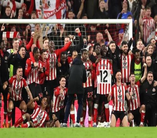 复仇,桑德兰主场击败纽卡后复刻纽卡两年前赢球的庆祝方式