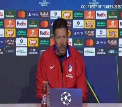 西蒙尼:我们尽全力度过了困难时刻,在绝杀球上有一点运气