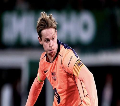 德容战埃尔切创造4次绝佳机会,为本赛季西甲单场最多