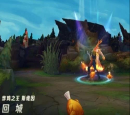 炸雞之王斯維因皮膚展示：外酥裏嫩，熱辣十足