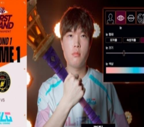 LCK美工發力了BLGvsBFX視頻封麵：拿大棒的Bin皮城女警Viper