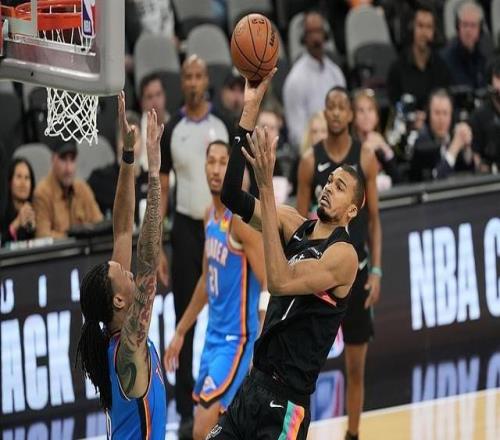 NBA纯粹克星!马刺赛季“四杀”雷霆