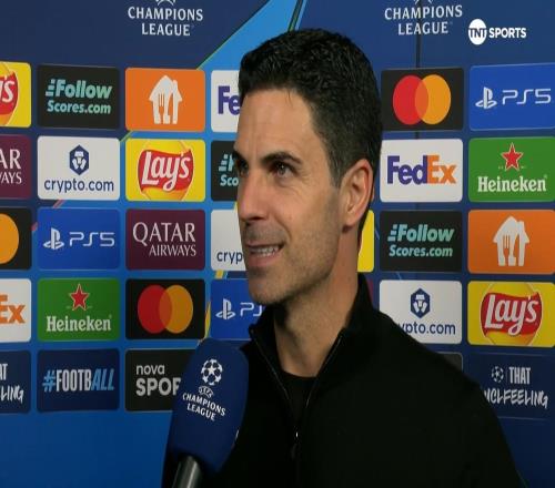 阿尔特塔:道曼一上场就拿球过人,他训练时也经常带球被侵犯