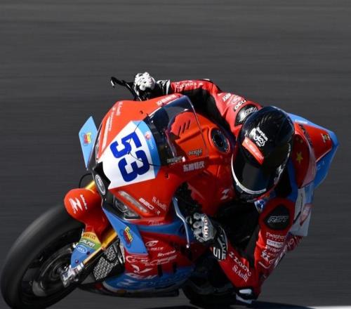 WSBK阿拉贡站正赛第二回合，张雪机车车手收获第8名