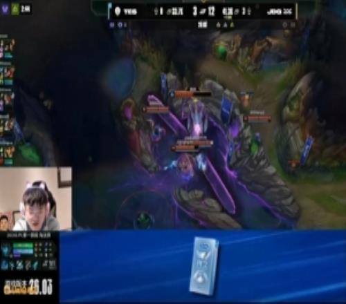 Uzi：TES這把對線全崩了，後出船長打鱷魚打成這樣非常失敗