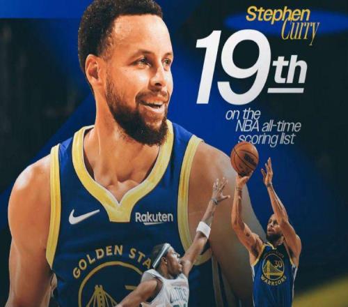 库里复出27分总分超皮尔斯!勇士8人上双三杀爵士穆迪26分