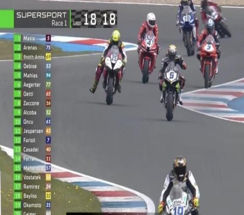 距領獎台隻差一圈！奪冠後首秀，張雪機車荷蘭站正賽收獲第四