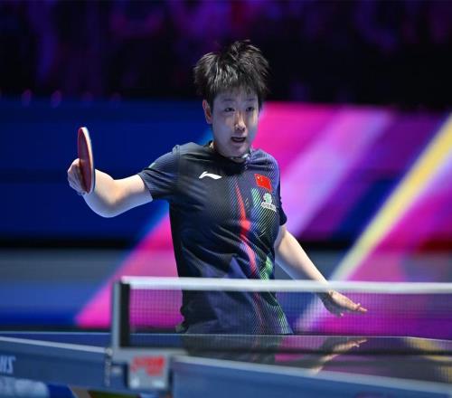 40赢德国一姐！孙颖莎冲击三连冠：连续9次三大赛进决赛创神迹