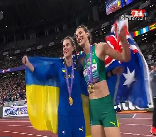 世锦赛女子跳高：奥利斯拉格斯2.00米夺冠，玛胡奇科摘铜
