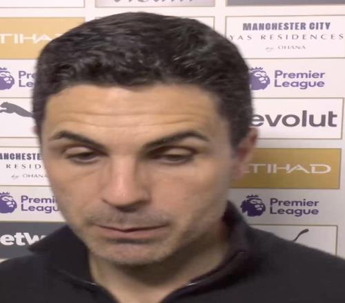 阿爾特塔：英超幾乎重新開始了，爭冠仍在繼續