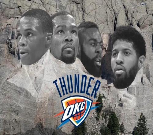 MVP太谦虚了!亚历山大谈雷霆队史总统山:连说四人却没有自己