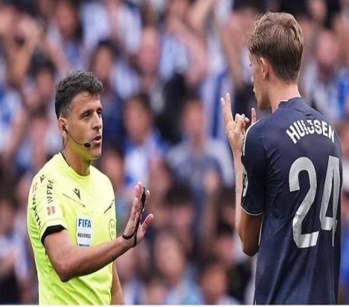 希爾曼薩諾將執法皇馬和畢包比賽，此前罰下赫伊森曾引爭議