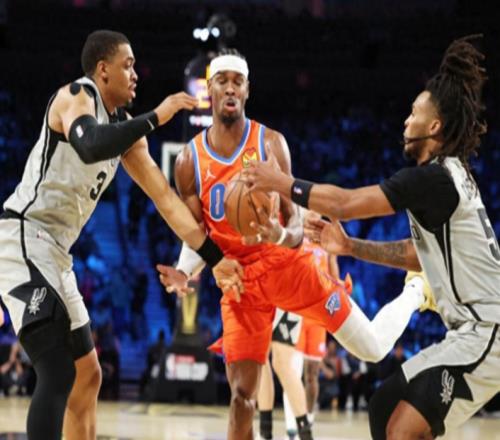 大爆冷！馬刺雙殺聯(lián)盟第一，雷霆狂輸20分，亞歷山大創(chuàng)NBA第2神跡