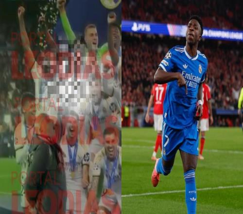 一波又起,一本菲卡球迷在伯纳乌用香蕉“喂食”维尼修斯引争议