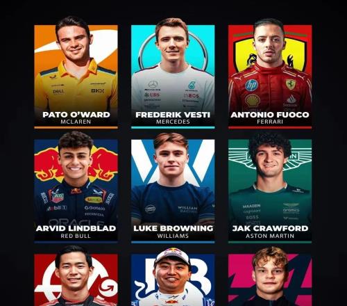 9位新秀車手將亮相F1墨西哥大獎賽一練