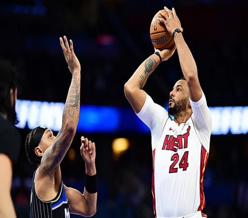 化学反应出了问题!热火强力得分手的进攻效率也开始出现下滑了