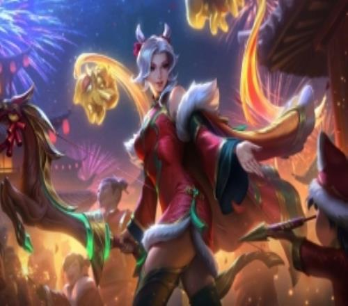 LOL发布春节主题皮肤原画:爆竹一声响,峡谷迎新春