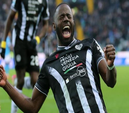 乌迪内斯先锋凯南：我以为我是意甲排名第三的先锋