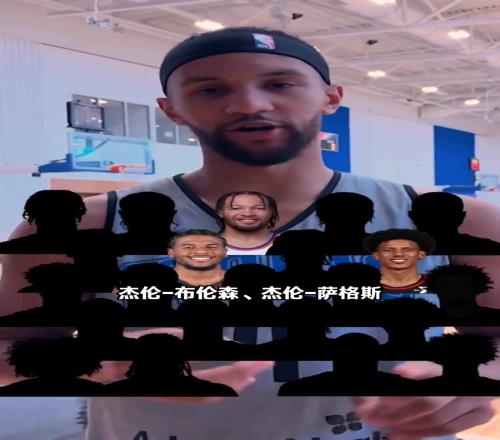 NBA里最大众的名字！你能说出几个杰伦