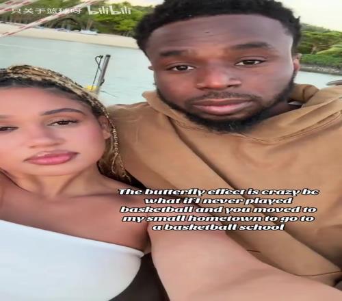 世事变迁于我无异！维金斯和他老婆已经开始了愉快的假期！