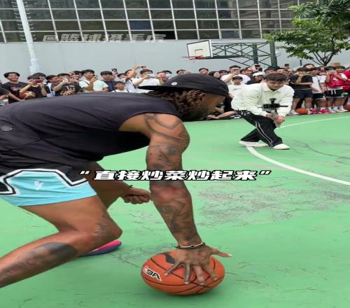 这就是NBA榜眼吗近距离看拉塞尔的运球才知道有多么可怕！！