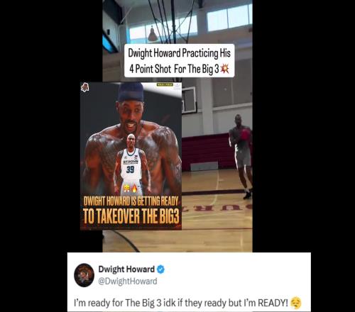 没得选了火花苦练4分球备战BIG3联盟：我准备好了，你们呢