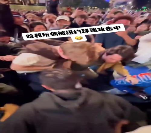 纽约不打无名之辈！尼克斯球迷曾经疯狂蹂躏哈利伯顿玩偶