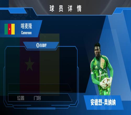 球员集锦：喀麦隆出球型门将