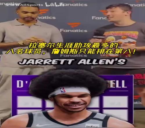 都是很不错的队友啊！拉塞尔生涯助攻最多的八名球员！
