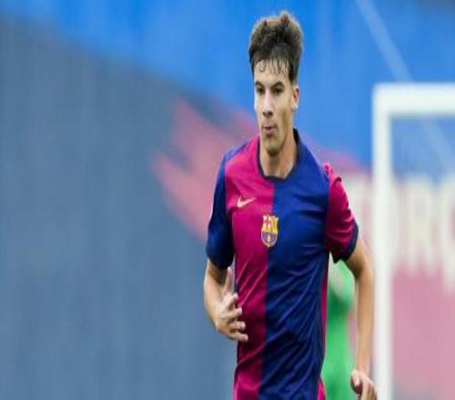 Jofre Torrents, lateral zurdo del Barça juvenil