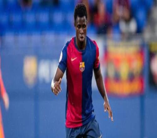 Landry Farré está cuajando buenas actuaciones en el Barça Atlètic