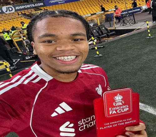 实至名归，恩古莫哈当选利物浦足总杯客战狼队全场最佳