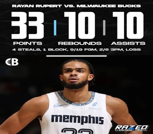 爆了！打出来了！33分10板10助4断！开拓者快交易杨瀚森！