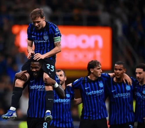 国米30卡利亚里12分领跑+提前5轮锁定欧冠，小图拉姆5场8球封神