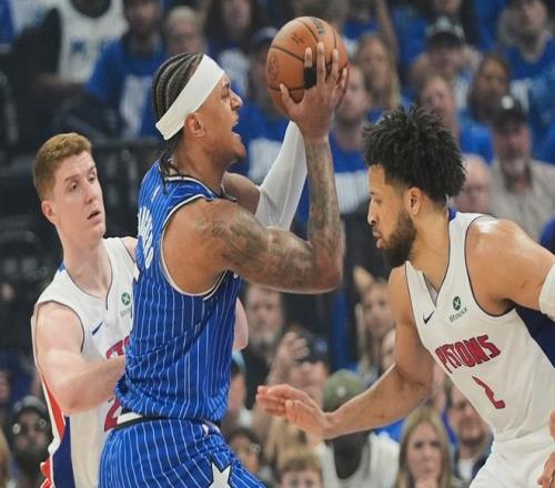 黑八就在眼前！魔术再胜活塞总分31贝恩22+5三分一锤定音太燃了