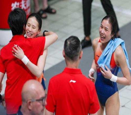 中国队包揽跳水世界杯总决赛首日全部5枚金牌