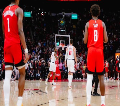 西部已分三档雷霆马刺1档第3至第6仅差2胜场勇士难摆脱附加赛